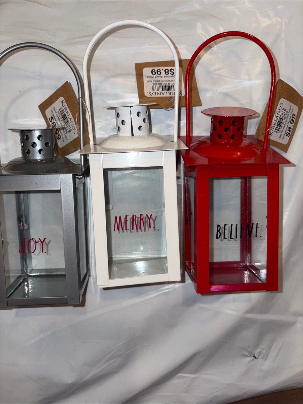 Rae Dunn lanterns